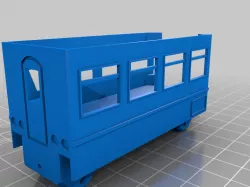 wooden rail wagon personal