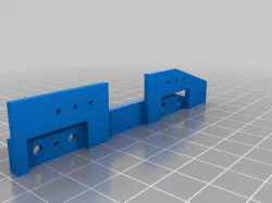 WPL C chassis rail adapter for leaf springs