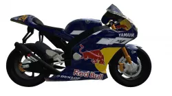 Yamaha m1 redbull 3D model