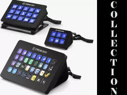 3 Elgato Stream Decks Collection 3D model