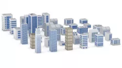 36 Building Blocks Collection 3D model