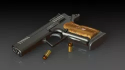 45acp Semi-Automatic Pistol  3D model