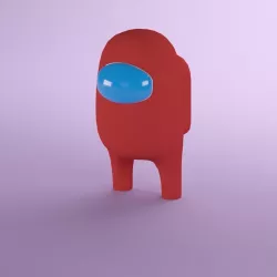 Among us 3D model