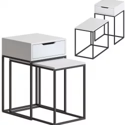Anso - bedside table 3D model