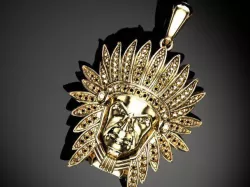 Apache pendant 3d  3D model