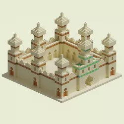 Arabasque Walls 3D model