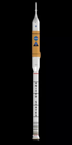 Ares I rocket 3D model