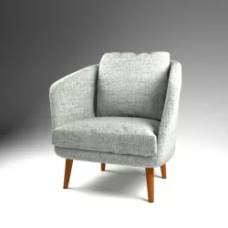 Armchair Low-poly 3D model