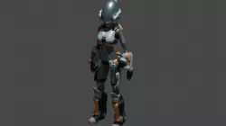Astro 3d project  Low-poly 3D model