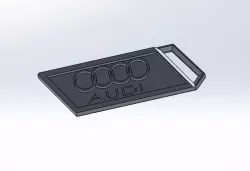 Audi keychain 3D model