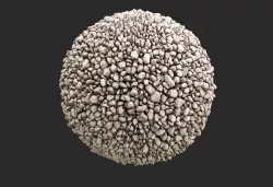 beach pebbles seamless pbr  texture Texture