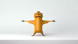 Beaver 3D model