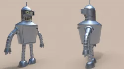 Bender - Futurama 3D model
