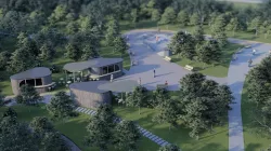 Bionic Sqere  Park 3D model