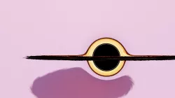 Black hole  3D model