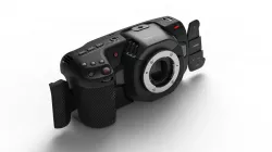 Blackmagic Pocket Cinema Camera 4K opening flaps CAD 3D model