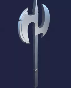 blade weapon Low-poly 3D model