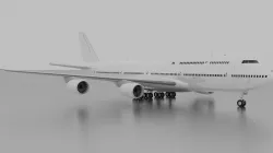 Boeing 747-8i Intercontinental  3D model