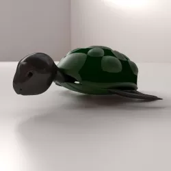 Cartoon Turtle 3D model