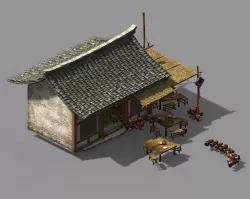 Changxinfang-Tavern 3D model