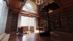 Classic Library for Blender Eevee and Cycles Low-poly 3D model