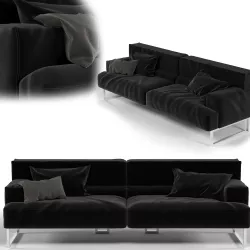 cloud sofa 3D model