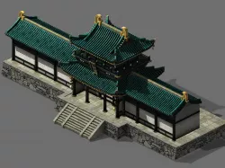 County Hall-Yimen 12 3D model