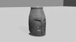 Crusader helmet 3D model