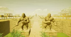 CW The Flash Gorilla City 3D Model 3D model