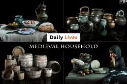 Daily Lives - Medieval Household 3D model