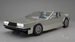 Delorean 3D model