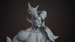 Demon warrior 3D model