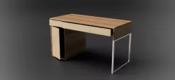 Desk MICKE IKEA Low-poly 3D model