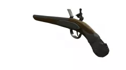Doglock Handgun HVIII 3D model