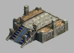 Dragon Fortress-Altar Platform 01 3D model