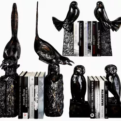 Eichholtz bookends birds 3D model