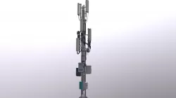 Electric Poles Jammer Low-poly 3D model