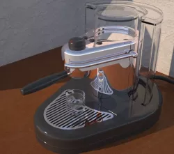 Espresso coffee maker 3D model