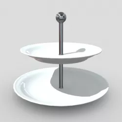 Etagere Low-poly 3D model