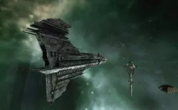 Eve online Flying dragon super carrier 3D model