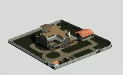 Farm house project  3D model