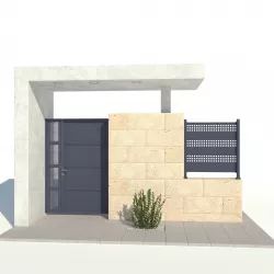 Fence 03 option 2 3D model