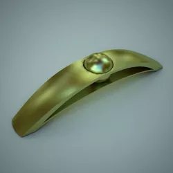 Furniture Door Handle Knob 3d model5 3D model