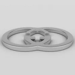 Gucci Logo 3D model