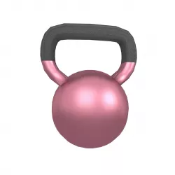 Gym Kettlebell v1 003 Low-poly 3D model