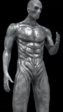 Humanoid 3D model
