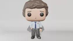 Jim Funko Pop 3D model
