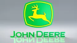John Deere - logo 3D model