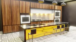 Kitchen Modern Low-poly 3D model