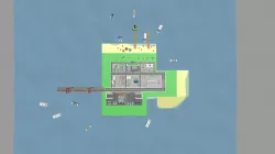 Low Poly mini City 3D model